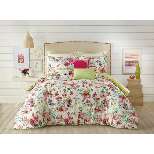 Jessica Simpson Home Garden Egyptian Cotton Comforter Set & Reviews Wayfair